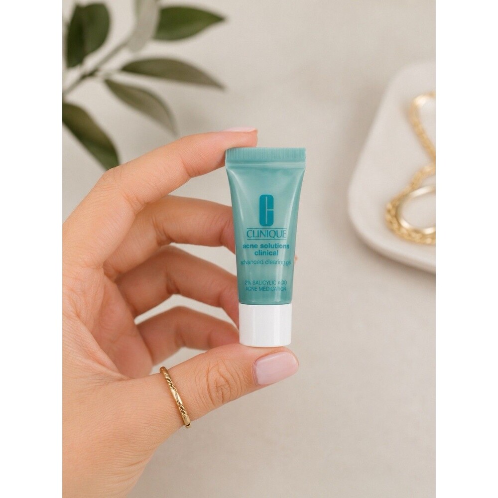 Clinique Acne Solutions Clinical Clearing Gel Mini 0.1 oz / 3ml Salicylic Acid